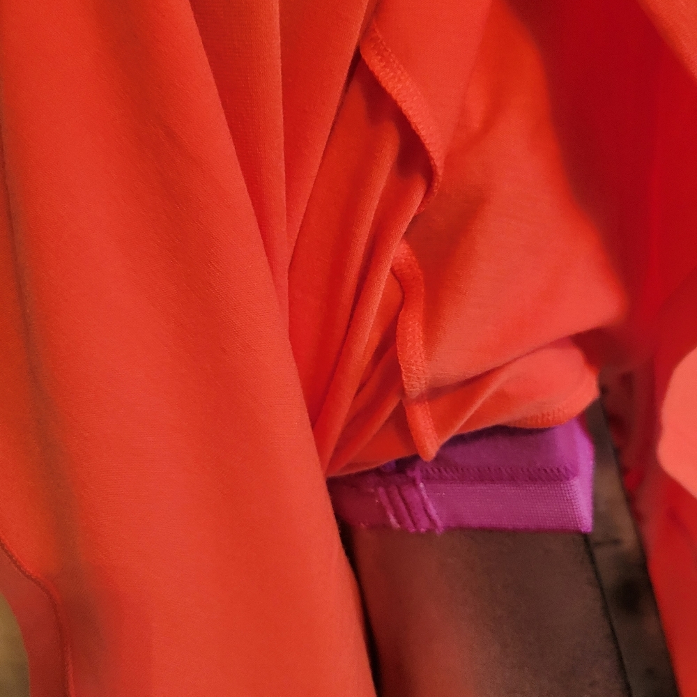 prana neon orange cali dress - Picture 5 of 14